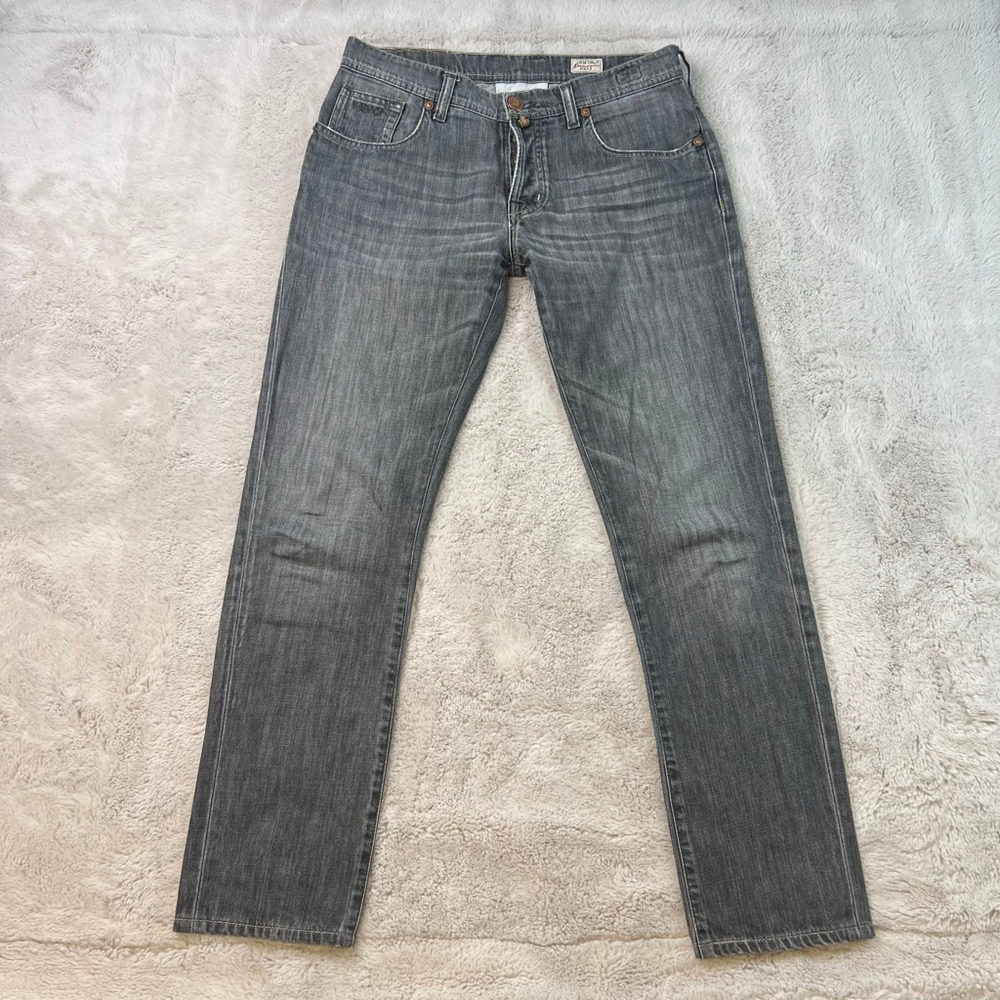 Jacob Cohen Men's Luxury Denim Jeans Size 31 Gray Grey 100% Cotton 30" Inseam